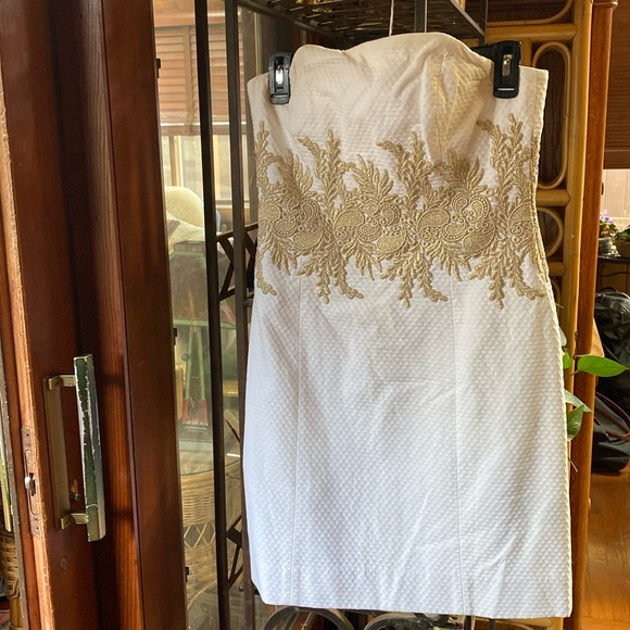 🆕 lily pulitzer strapless dress 🆕 - Picture 1 of 5